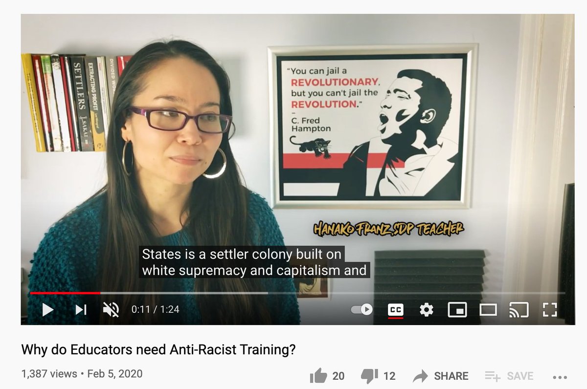 The local teachers’ union produced a video denouncing the United States as a “settler colony built on white supremacy and capitalism,” which has created a “system that lifts up white people over everyone else.”