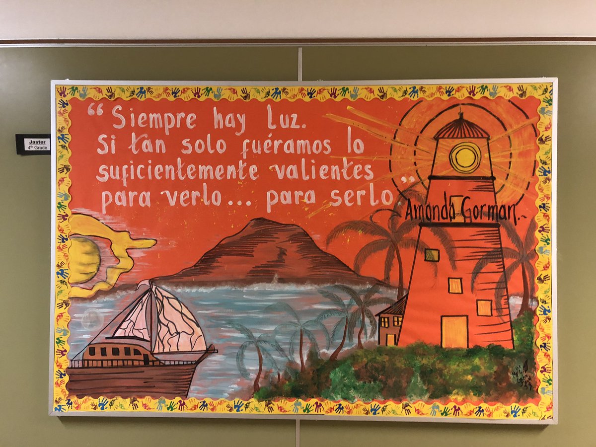 Beauty of bilingualism...appreciating the power of poetry in multiple languages @PillowPanthers @AISDMultilingue #DLsipuede @EileenLSalinas @david_kauffman @Juliahdz01 @nunezOpatricia
