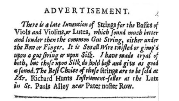Early morning is best time for reading news paper to know how the world resonates. For me, it's best time for reading articles to know how the #earlymusic world resonates. Good day everyone 💕

Captured from John Playford’s advertisement in London 1664

#viol #baroqueviolin