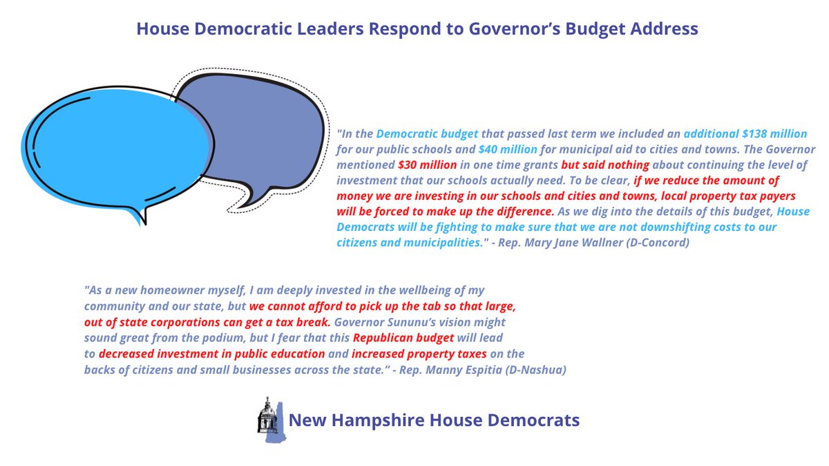NHHouseDems's tweet photo. The devil is in the details. #NHPolitics Full statement from Rep @mannyfornh  and Rep @JaneWallner: https://t.co/8z5QTgSycy https://t.co/Bkqx7hQmAT