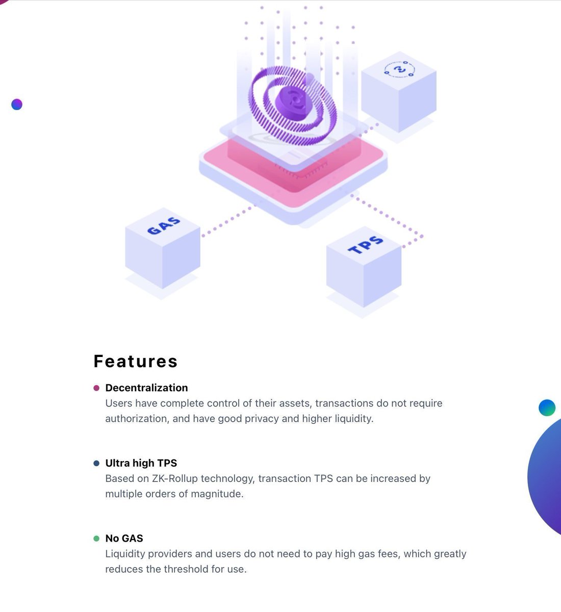 OBlockminer's tweet photo. @MMCrypto $ZKS is easily going 10x or more, not to mention it's already 30x from 7.5c on launch!

#ZKSWAP #DEX will be up and running this saturday!

Solving #UNISWAP and #ethereum's bottleneck - transaction speed and gas!

$ZKS is a #layer2dex with capacity for 5M txn/day &amp; NO gas fees! https://t.co/ebzNM7bIpF