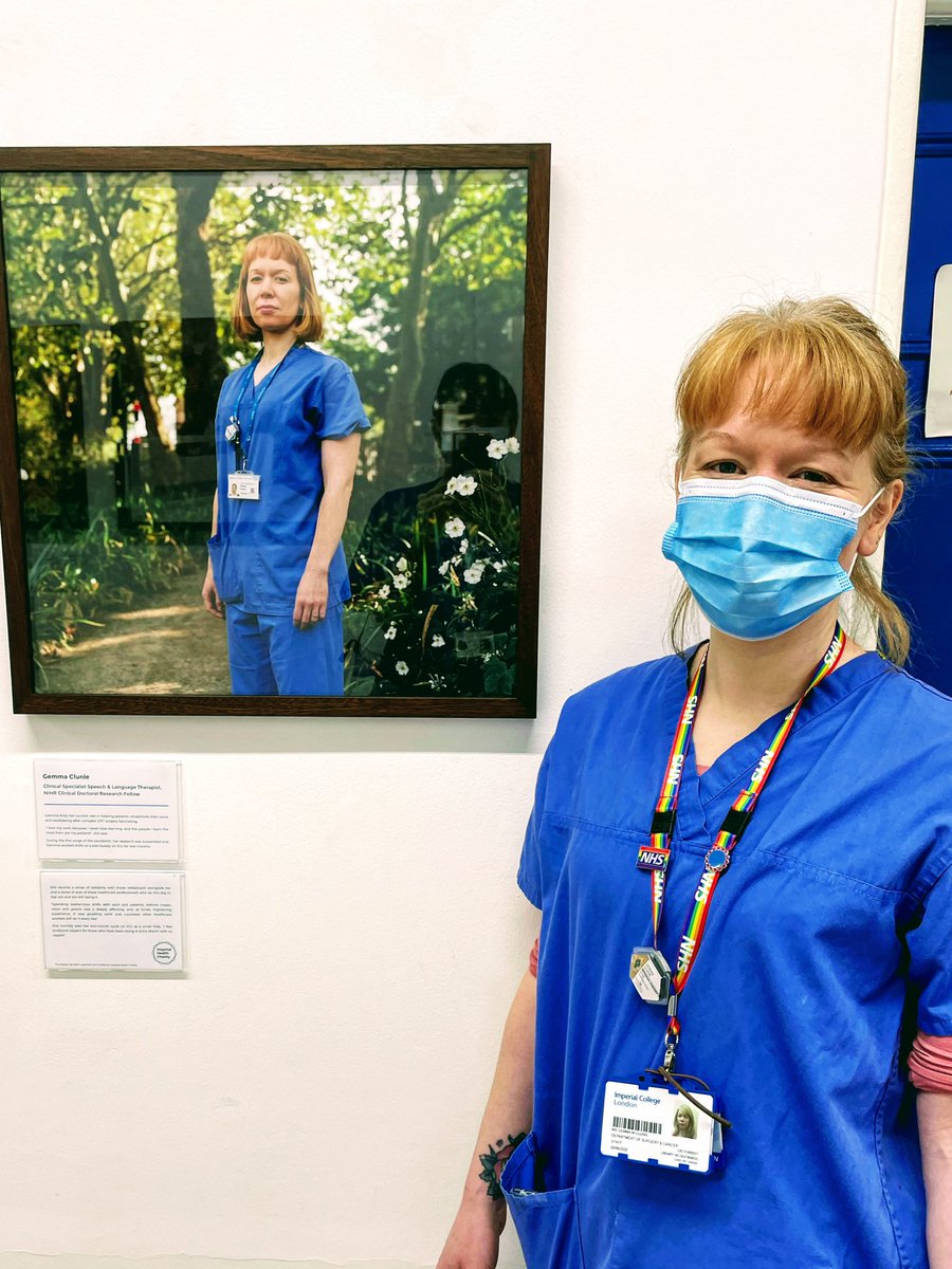 Tarni Davies (@davies_tarni) on Twitter photo Seeing double...Brings a smile to my face every time I walk past #slt <a href="/gemmaclunie/">Dr Gemma Clunie @gemmaclunie.bluesky.social</a> in the <a href="/ImperialCharity/">Imperial Health Charity</a> exhibition, currently adorning our hospital corridors and bringing awareness of all roles making a difference to COVID-19. Proud of Gemma and all our SLTs. <a href="/Imperialpeople/">Imperial People ๐</a> Seeing double...Brings a smile to my face every time I walk past #slt <a href="/gemmaclunie/">Dr Gemma Clunie @gemmaclunie.bluesky.social</a> in the <a href="/ImperialCharity/">Imperial Health Charity</a> exhibition, currently adorning our hospital corridors and bringing awareness of all roles making a difference to COVID-19. Proud of Gemma and all our SLTs. <a href="/Imperialpeople/">Imperial People ๐</a>