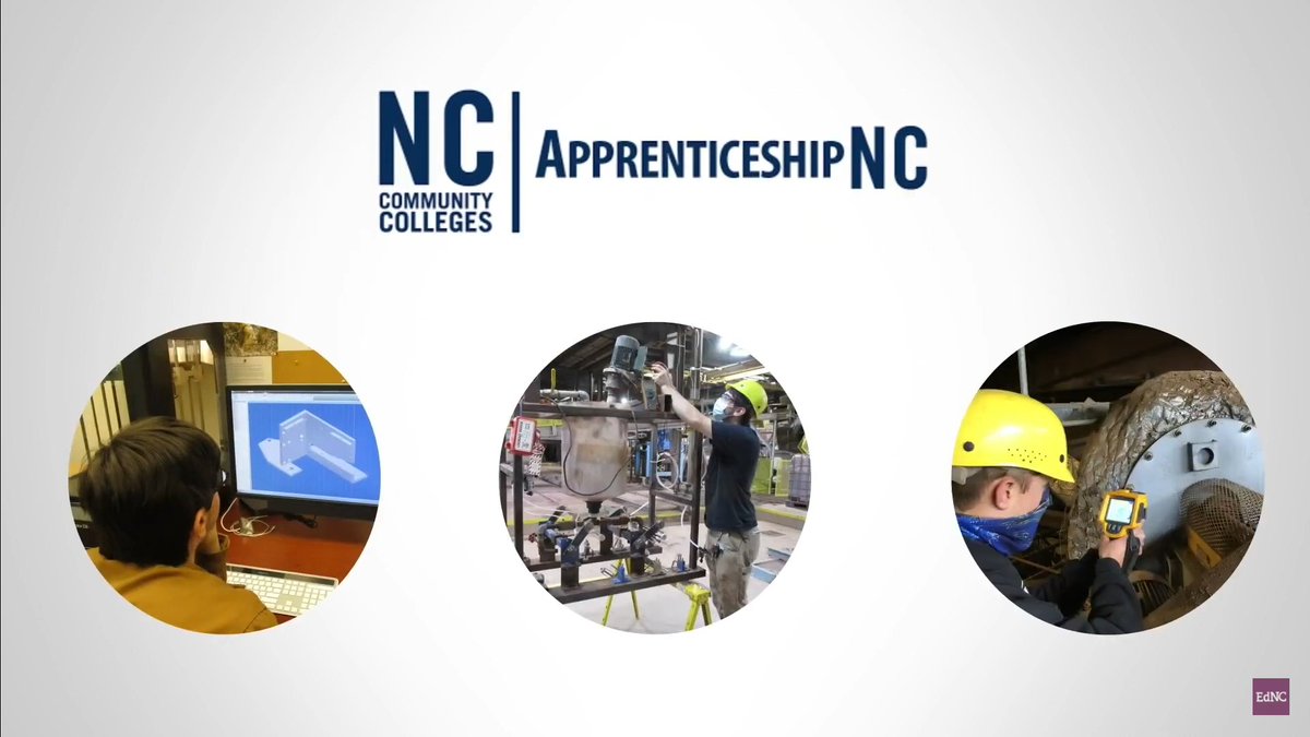Learn about ApprenticeshipNC and how the program helps workers learn specialized skills for today’s economy. You’ll hear about  @RCS_NC and  @MyRockinghamCC’s  @rockatopnc program, which connects businesses with apprentices.