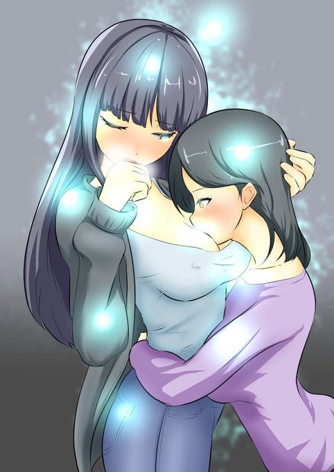 ワンドロ50日目。+5分。
「盃」の使命は魔の者を倒すことと特殊な魔力を人間に分配すること。性的快感を通して魔力を受け渡す。魔の者に有効な力が発現するかどうかは魔力を受け取る側の素質の有無により、これまで発現したものはほとんどいない。 