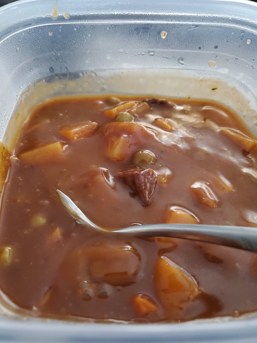 AmandaBoates's tweet photo. @ESTCA_ata Hot beef stew (from a can) to stay warm today 🤣 https://t.co/ZQDYnWjDvo