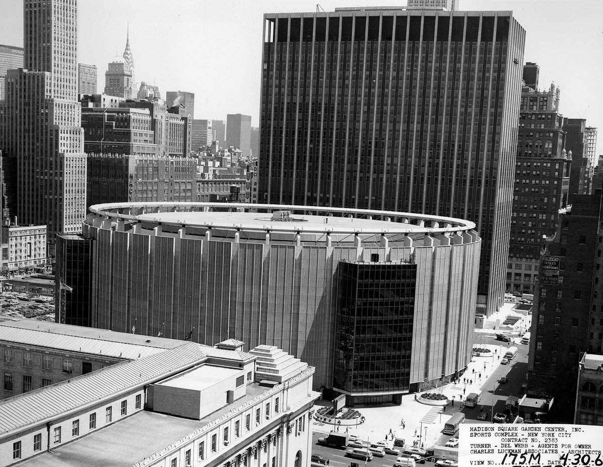 On this day in 1968, Madison Square Garden IV opened its doors at Pennsylvania Plaza for the first time 🤩 Since then, we've had some incredible times together. What's been your most memorable #GardenMoment?

(📸: Turner Construction)