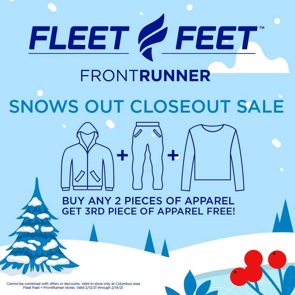 fleet feet black friday sales