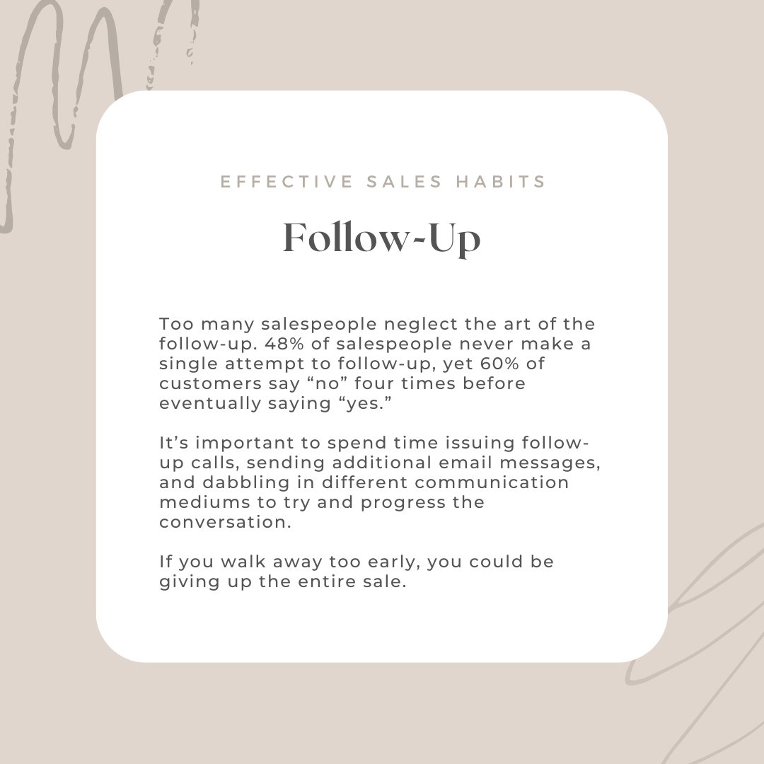 SunderlandGroup's tweet photo. This month's tips and tricks are all about establishing good sales habits. https://t.co/4nd3DeufHy