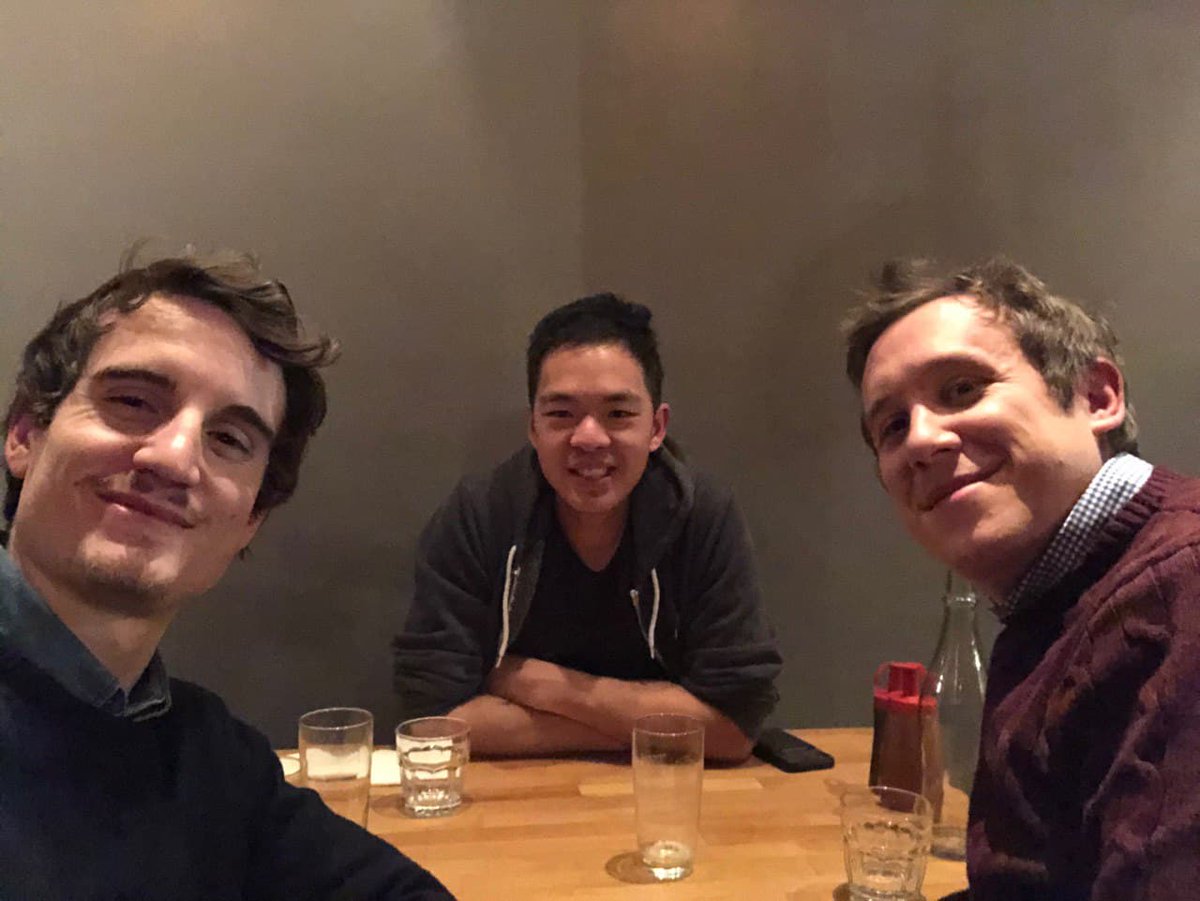 And then a dinner with  @felix2feng We discussed about upcoming indexes and feature of  @tokensets Nice to listen to his story on how he built with his team the very first protocol which did on-chain strategies!3/20