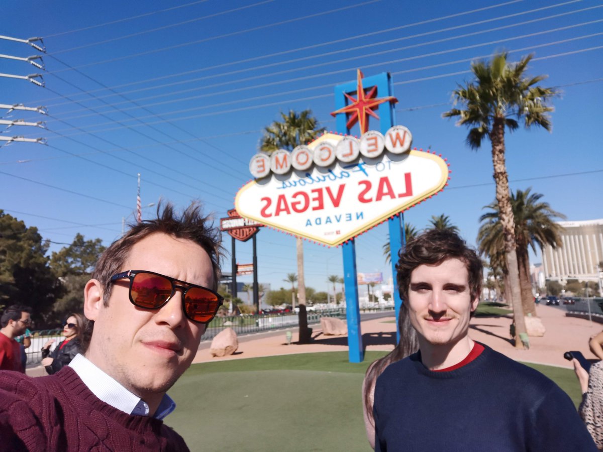 Finally in the town we always wanted to be #LasVegas 5/20