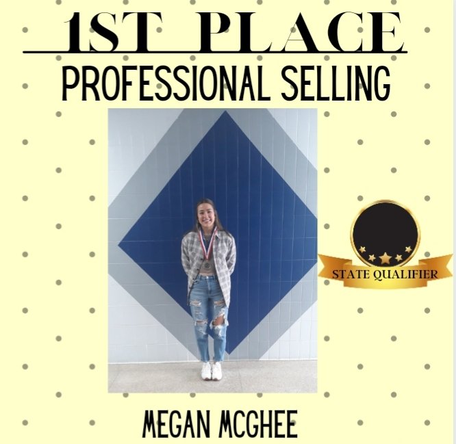 FairmontMktg's tweet photo. Congrats Megan McGhee 🔷️🥇🔷️ #DECADISTRICT #STATEQUALIFIER #NEXTLEVEL https://t.co/ETbXJD1re7