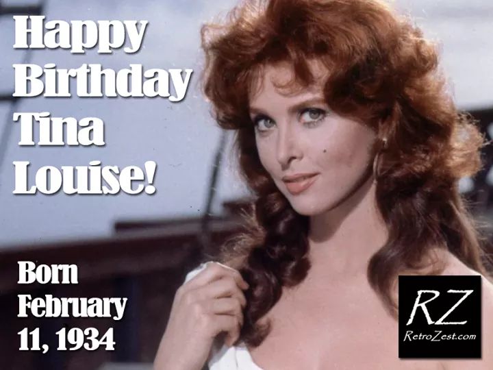 Happy 87th Birthday Actress Tina Louise on 70\s TV Show \"Gilligan\s Island!\" 