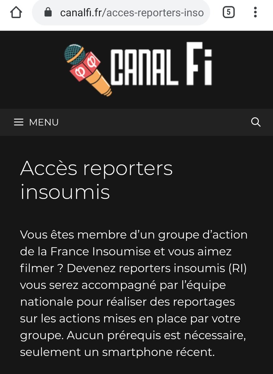 En parlant de médias, vous savez qu'avec un simple smartphone vous êtes considérés comme un journaliste ?La preuve, même  #Bouhafs l'a eu. C'est dire...