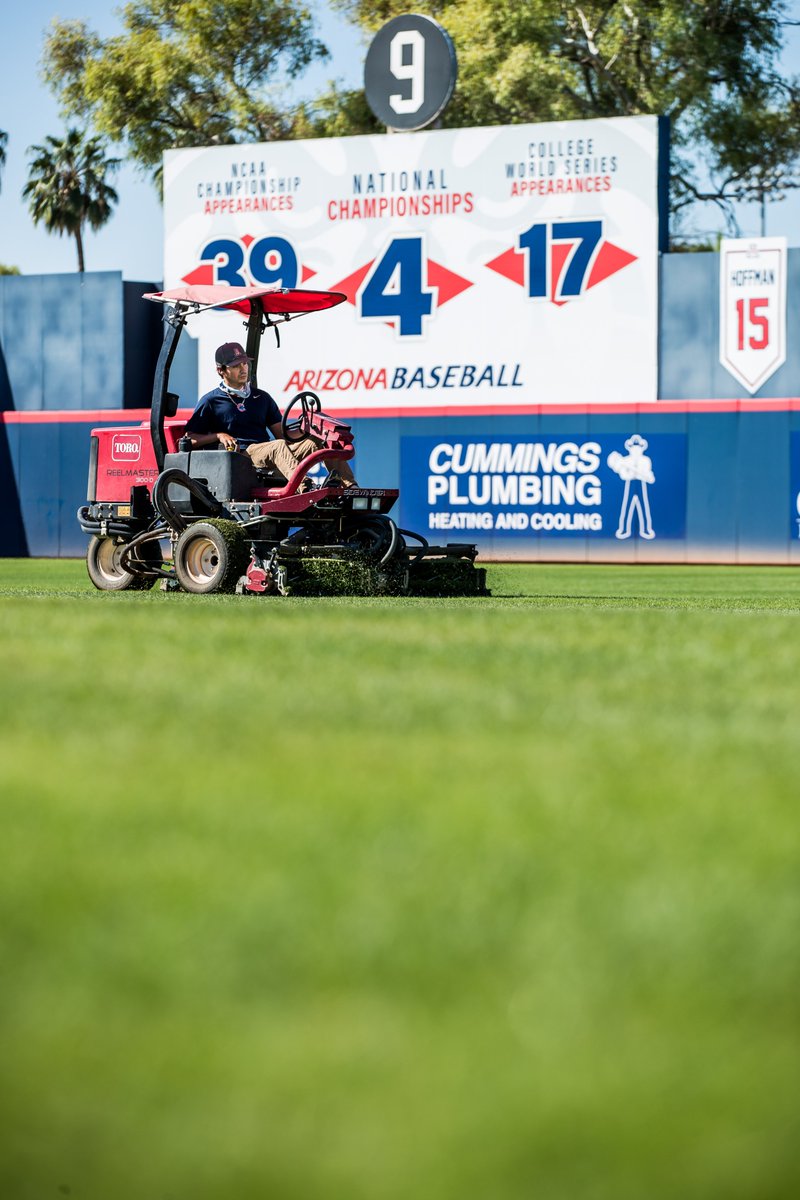 BearDownPhotogs's tweet photo. Thank you to the tireless work of our grounds crews who get @AZATHLETICS playing surfaces right! @Zona_TURFlete @Francisdevildog 

#BearDown https://t.co/LHo1M5Q1Su