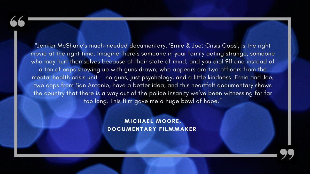 ernieandjoe's tweet photo. Thank you @MMFlint for your continued support of our film! We truly appreciate it. We hope to see you again sometime soon at @TCFF. What incredible screenings and fond, grateful memories we have from 2019.
#LawEnforcement #MentalHealth #CITTraining #Deescalation #Kindness https://t.co/qMWIkQZhzB