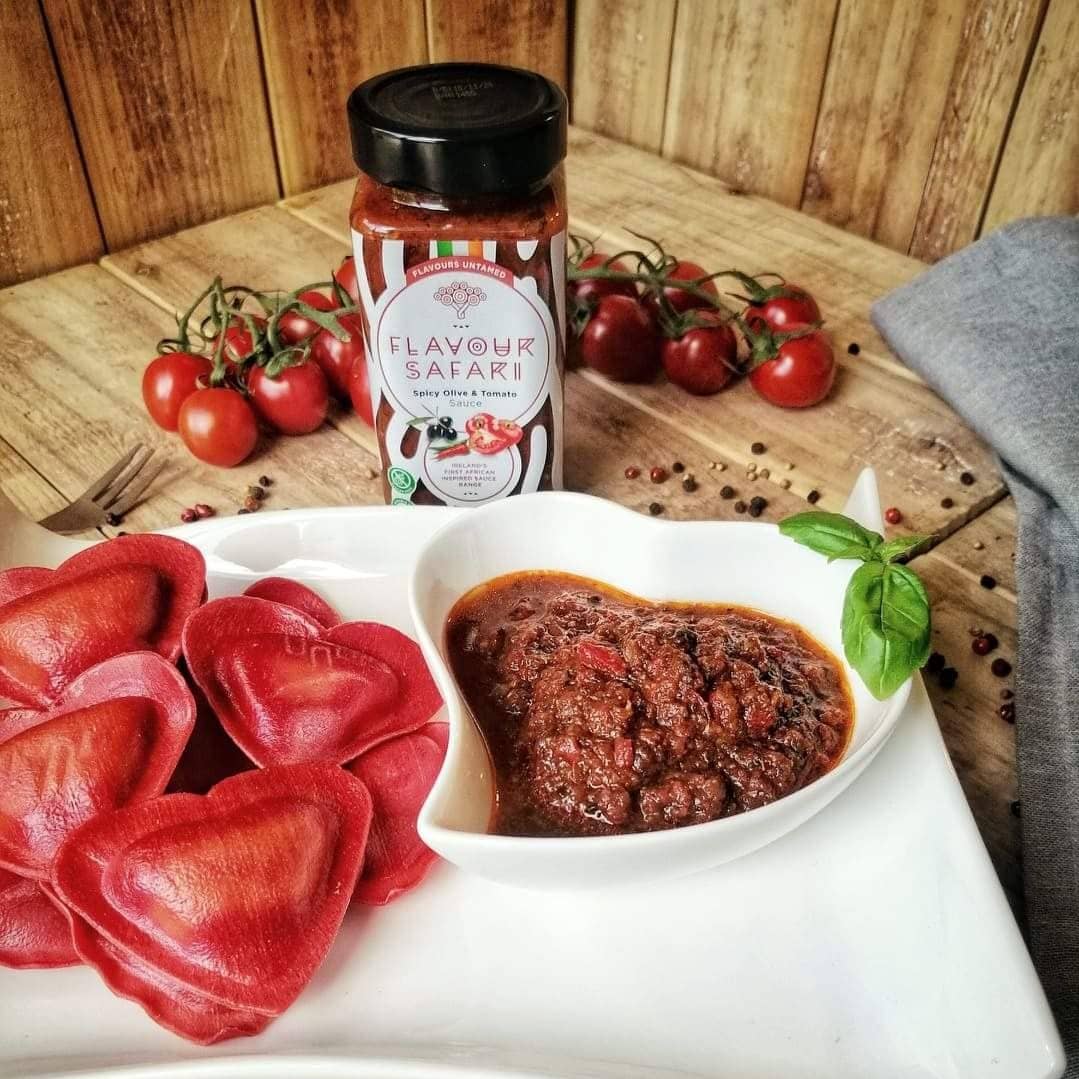 FlavoursUntamed's tweet photo. Staying in is the new Going Out... Have a SAUCY #Valentines #Weekend with Flavour Safari® Sauces..💕
Recreate your favourite dishes at home!The perfect way to spice up your Valentine! 😉  
Available in selected @SuperValuIRL Ireland Stores! 😎☘️  #FlavourSafari #saucy #foodie #RT https://t.co/n6bjJnRtwL