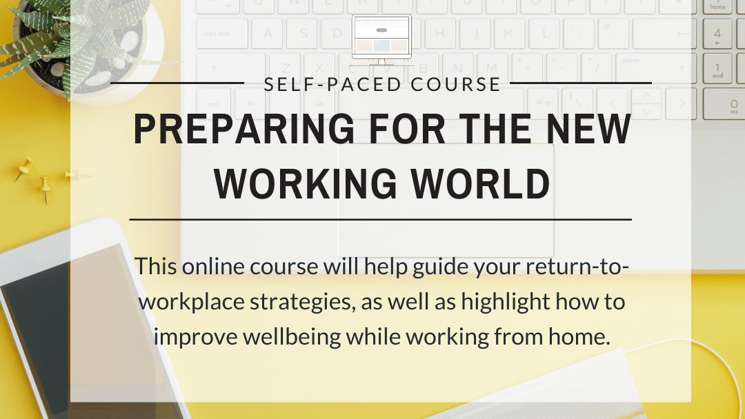 WRPHTC's tweet photo. Whether your workplace is considering returning to the office or continuing work from home, take this training that highlights important strategies and considerations for the workplace as we continue to navigate the COVID-19 pandemic.
https://t.co/8BhoS5rP85...
#WRPHTC #workplace https://t.co/26cLxgnYXB