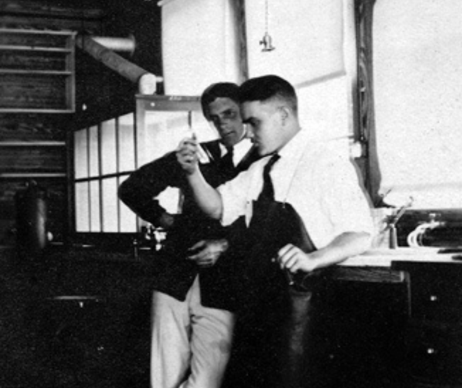 CayugaMuseum's tweet photo. Today is #NationalInventorsDay, and we are celebrating the innovators and dreamers of Cayuga County. From Ted Case, the father of sound film, to Willard LeGrand Bundy, seen below with his famous clock our residents have forged scientific thought and progress in our nation! https://t.co/AK2hQKWD3L
