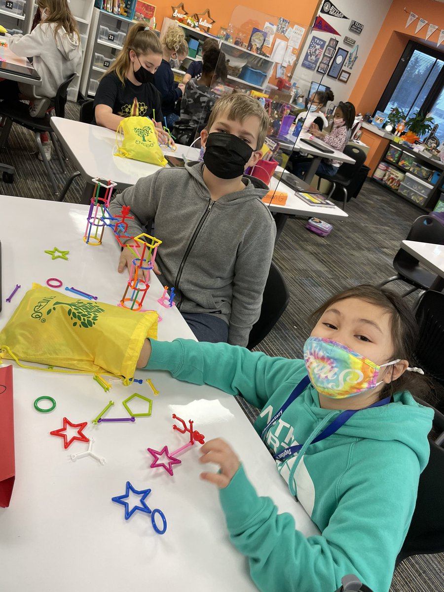 Thinking we might have some future architects in our classroom! Building rocket ships, barns, robots, and castles during our morning today!