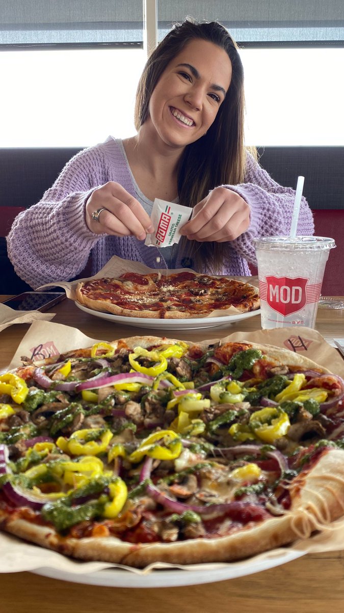 One of my favorite lunch dates <a href="/MODPizza/">MOD Pizza</a>