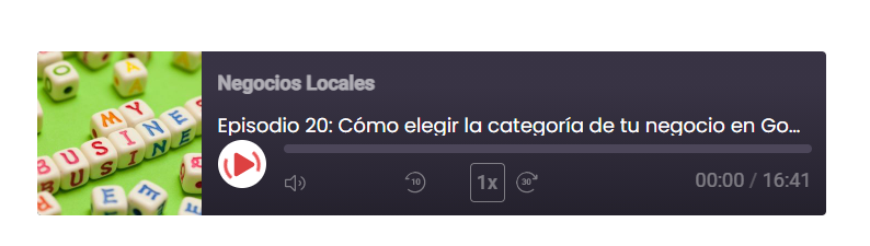 sabandijersclub's tweet photo. 💡Episodio 20: Cómo elegir la categoría de tu negocio en #GoogleM Business y algunas herramientas útiles con @soylauraalfonso
✏https://t.co/JSri4mzqJD https://t.co/FIcMMY4tz3