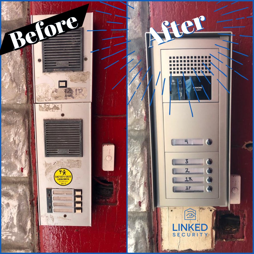 Linked_Security's tweet photo. Updating a Leedan system with a new Aiphone Audio Intercom.
#intercomsystem #videointercom #intercomrepair #smartintercom #Wirelessintercomsystem #aiphoneintercom #aiphonesystem #beforeandafter https://t.co/qD4OT7B7UV