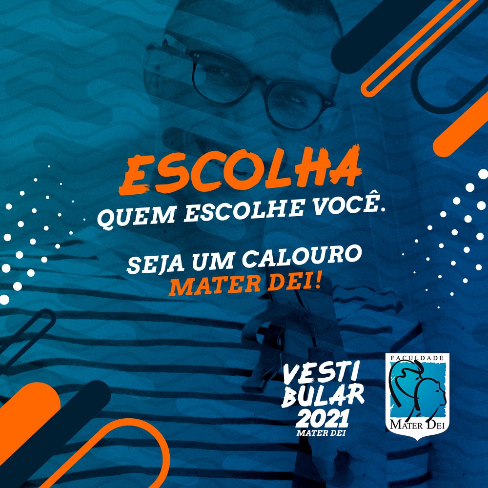faculmaterdei's tweet photo. A nossa maior aposta para 2021 é você, futuro calouro! Se ainda não fez sua avaliação, agende sua prova e matricule-se já! https://t.co/CbIyxtGBXE