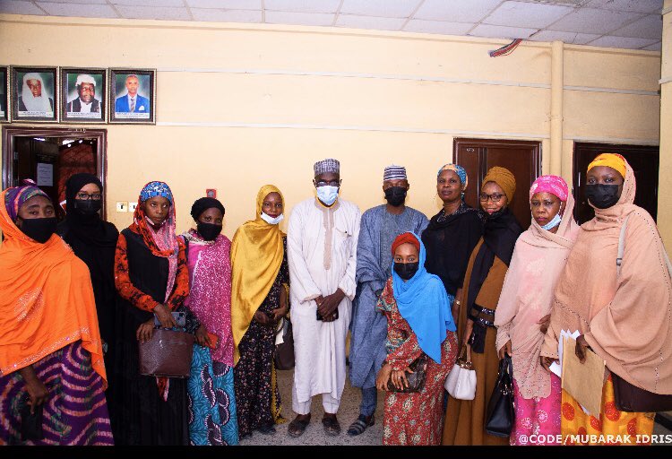 mieelarh's tweet photo. Advocacy visit to the Attorney General and commissioner of Justice kano state  Barr.M.A Lawan regarding the GMAAK project implemented by @Connected_dev supported by @CanHCNigeria led by the ED @BRIDGECONNECTNG to end SGBV in kano state.#ENDGBVinkano #EndGBV #HamzyCODE https://t.co/FuD2o9in4H