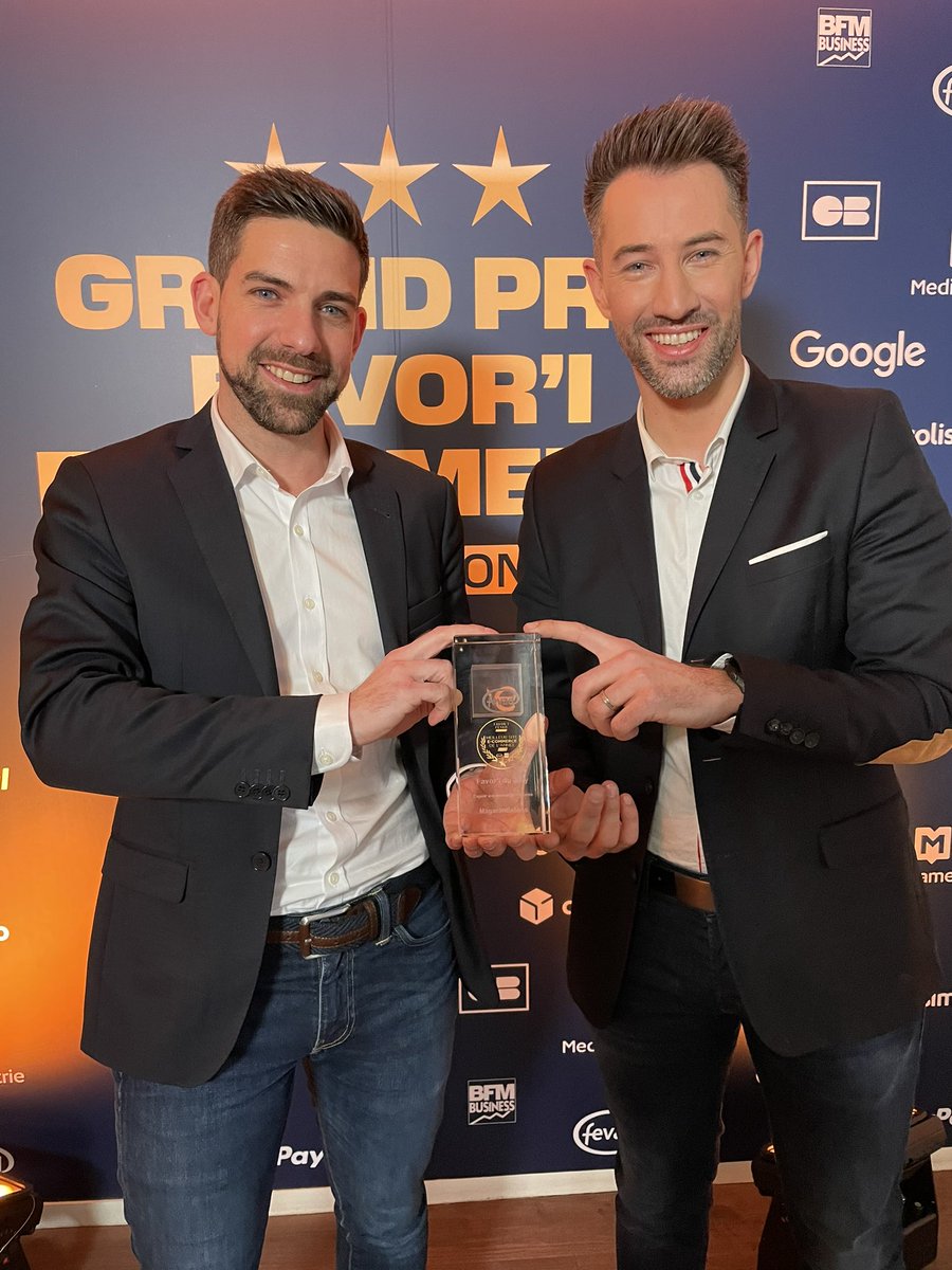 bdelporte's tweet photo. Merci à la @FevadActu pour ce magnifique prix du meilleur site e-commerce espoir (3eme) pour notre site @MaGarantie5ans #ecommerce #greentech #FrenchTech https://t.co/cwyPNARHzm