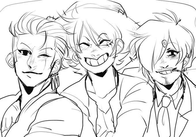 more v old op art! monster trio time :) 