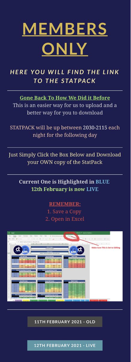DubsandTrebs's tweet photo. its #FrebieFriday tomorrow
So here is;
The #StatPack with
π70 Leagues
π133 Games
π΅π»11,922 Player Stats
Just visit here
https://t.co/PsoFEgE6Ny
Also our #StatMasterAlerts on Telegram is open to all too, just visit here:
Please enjoy - Dubs
https://t.co/mG2kh7R2uv https://t.co/LRrJEd5R3y