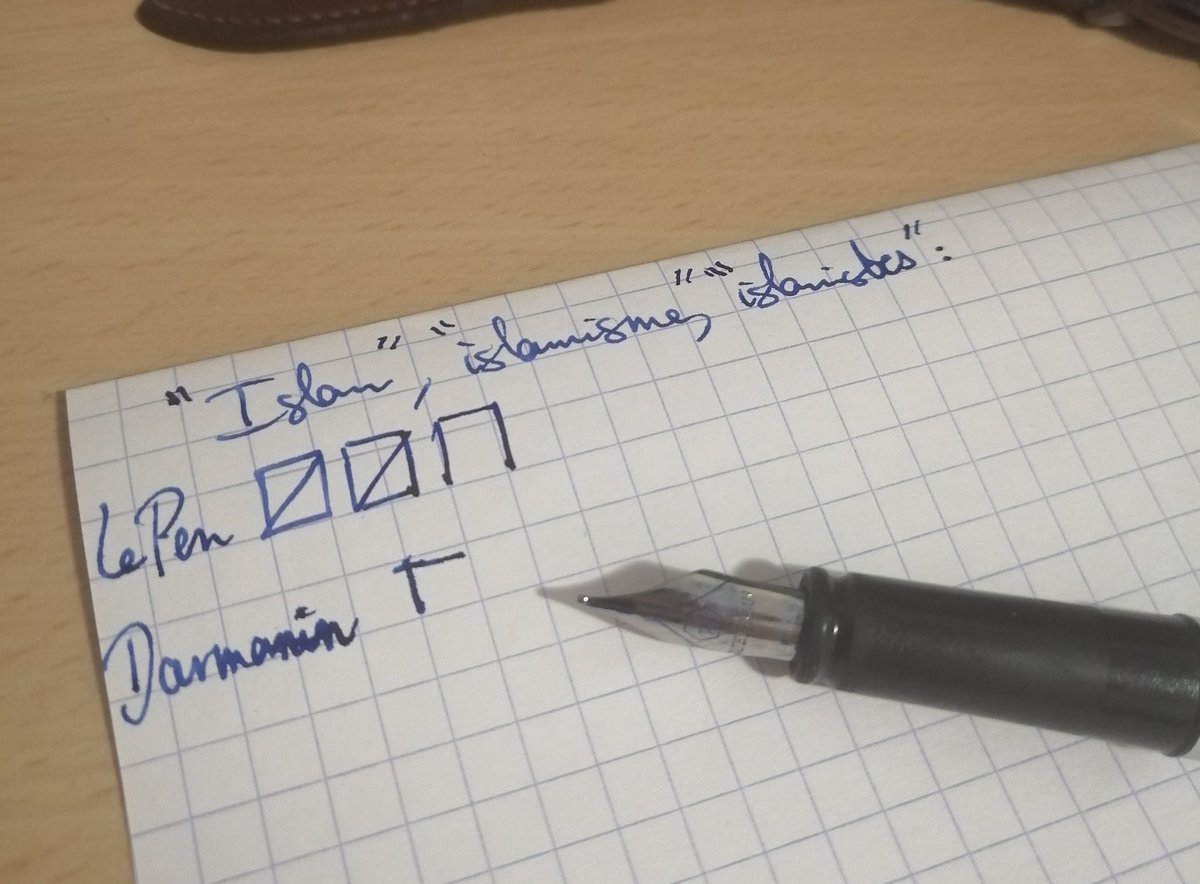 skhribe's tweet image. J'ai démarré en retard mais je prends des notes pour ceux qui ratent le débat #DarmaninLePen