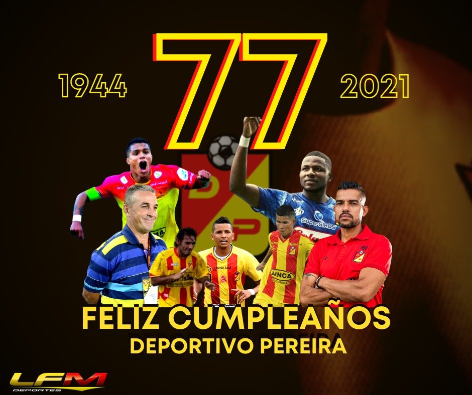 Felicitamos al Matecaña en su aniversario. Hace 77 años la unión de dos equipos unía una ciudad. Merecemos cosas grandes.