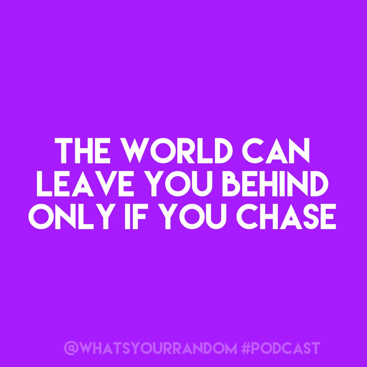 whatsyourrandom's tweet photo. Something I often have to remind myself of... to keep my own pace and my own cadence... to produce my own work. Enjoy the Process https://t.co/uD9EH7W2e1