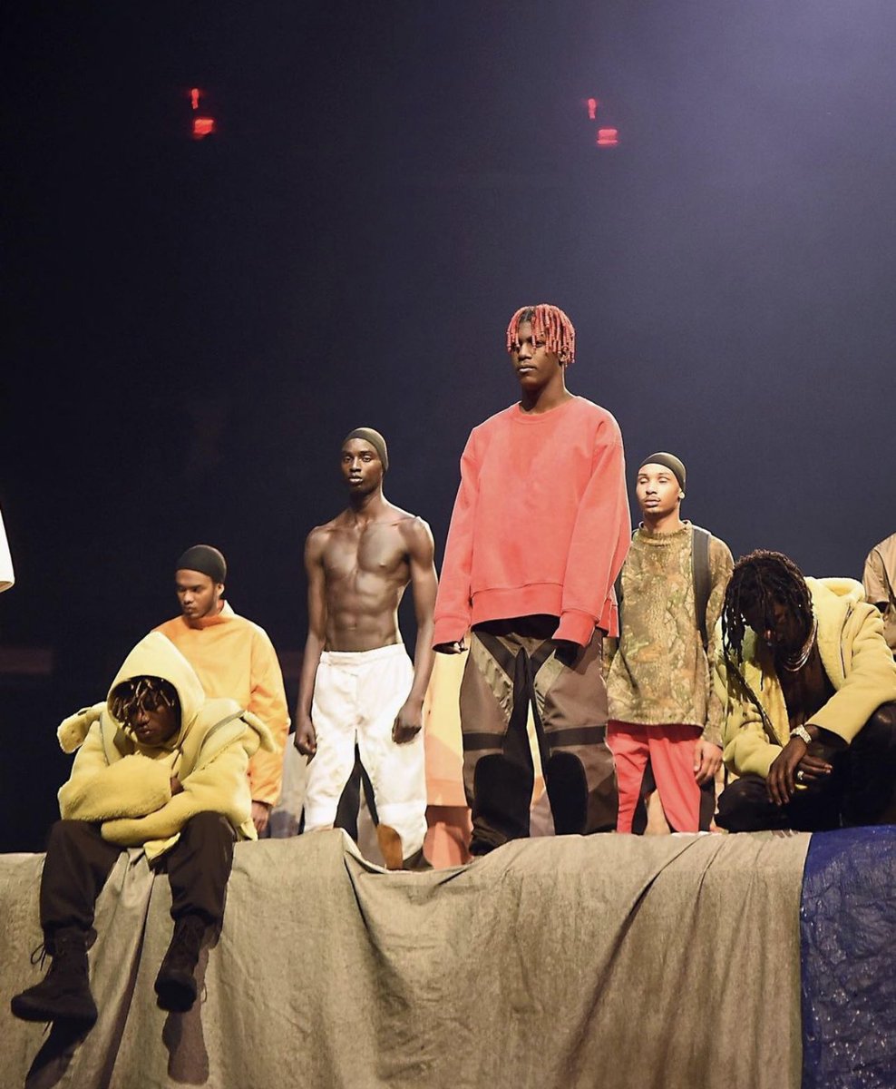 lilyachty's tweet image. Today 5 years ago I stood in the yeezy show... I was still living with my mom and flew on a buddy pass to New York with probably $70 bucks to my name.. but I was mad excited and I feel like my life changed from this day on. My mom and friends cheered me on via text. Thanks Ian.&amp;lt;3