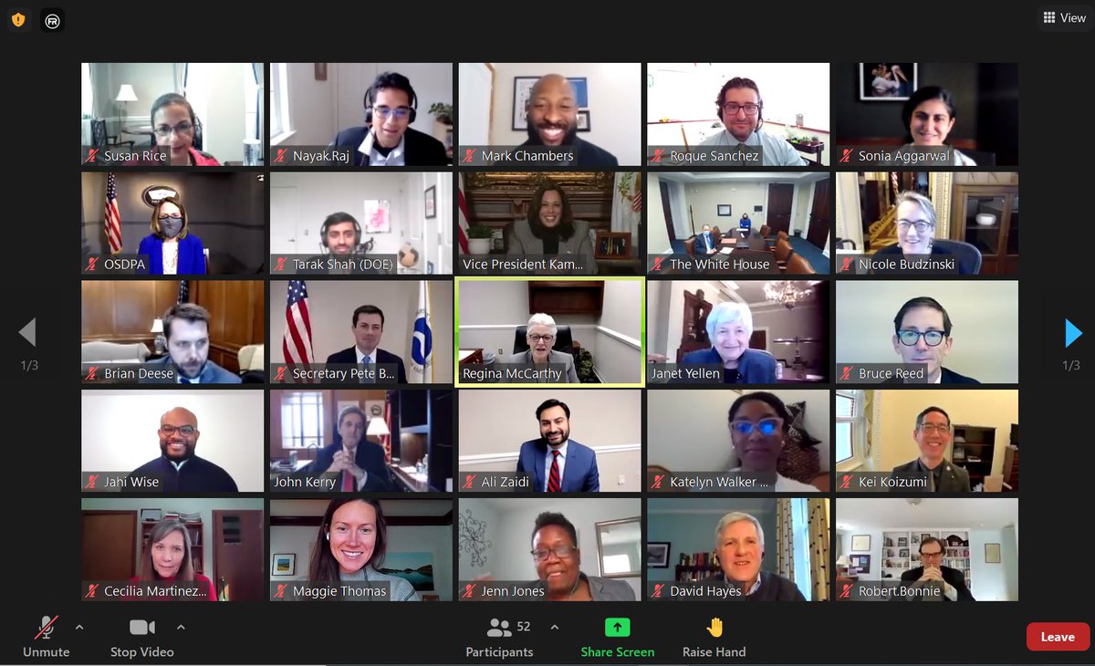 Today, I had the great honor to chair the first ever National Climate Task Force. <a href="/POTUS/">President Donald J. Trump</a>, <a href="/VP/">Vice President JD Vance</a>, and I agree - tackling the climate crisis will require a whole-of-government approach. Thank you to my friends and colleagues who joined to share how every agency can lead on climate.