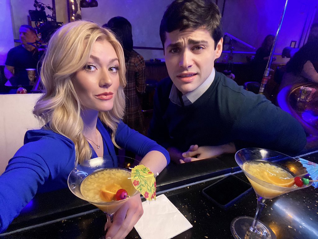 Meet Owen and Amy. #TRUST me they’ve had a rough week. Cue the Monkey Martinis... 🍸🙈

#TRUST (formerly PUSH) premieres 3/12/21.  <a href="/MatthewDaddario/">Matthew Daddario</a>