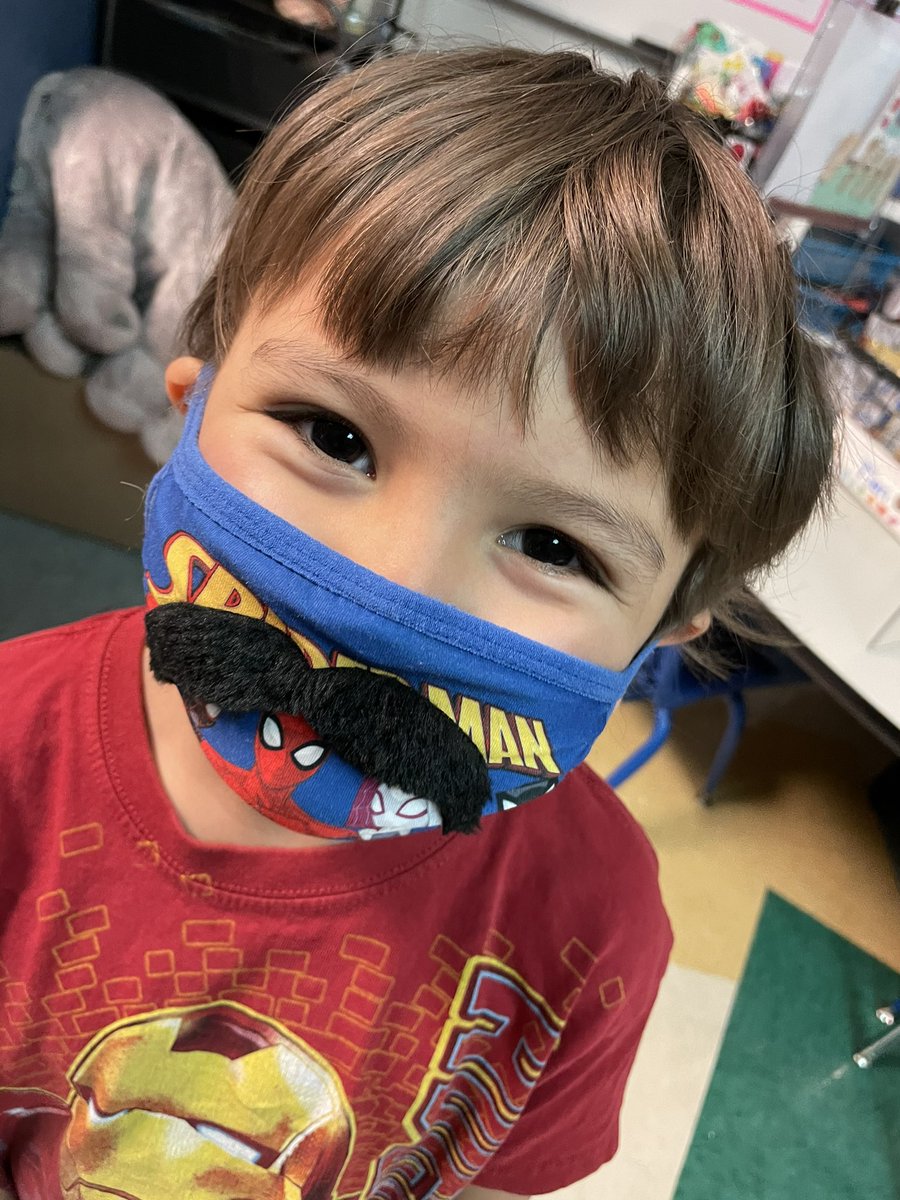 riveraprek's tweet photo. We “mustache” you to be kind at school. #PMclass #riveraprek @LWPawPride https://t.co/Vyrro9Qcuz