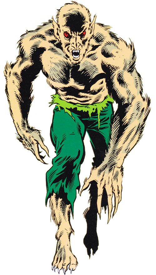 Vermin.I read his first appearance in Captain America when I was a teen. This rat-man is a perfect lowlife villain-- I even included him in Bar With No Name (a low-key villain and mercenary hangout) scenes.