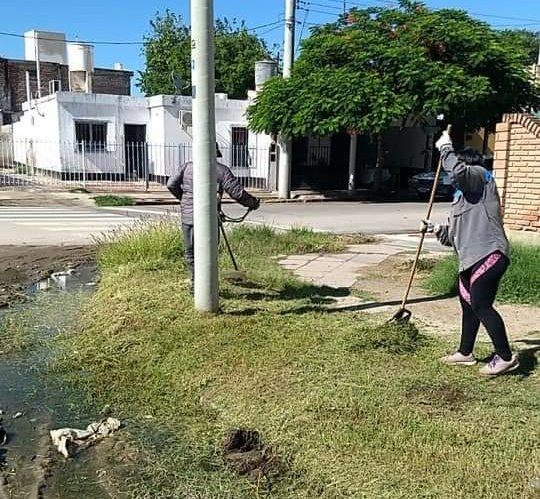 SsPublicosLR's tweet photo. Seguimos con las tareas en las calles Turín y Pedro Fontañez, Caja de Ahorro, Viamonte, plaza 12 de Junio y barrio Santa Justina. https://t.co/c3D4XZL4Zi