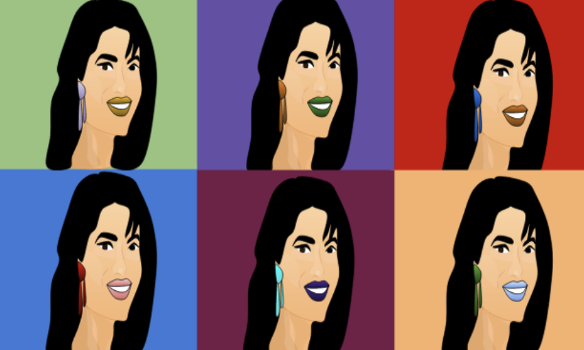 FJHSart's tweet photo. 8th grade artists used google drawings to create Pop Art portraits (inspired by Andy Warhol). This is a long process folks! I couldn't be more proud of our students for the dedication they showed during this unit. GREAT work! (more to come...) #cridgepride https://t.co/S8fW05ygtT