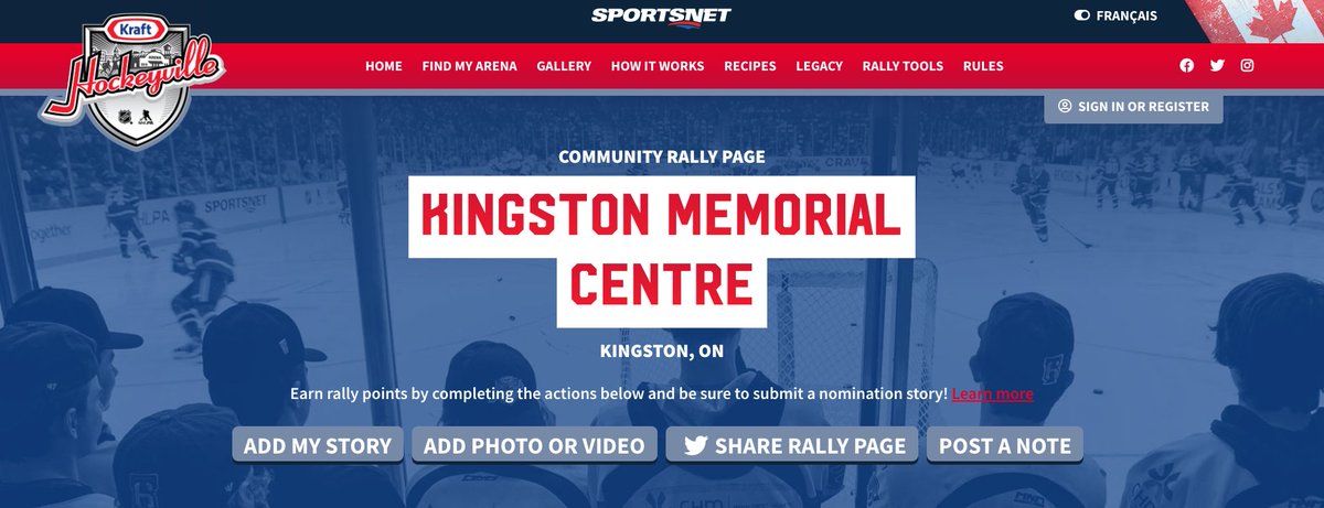 queensgaels's tweet image. Did you know? 
_
The Kingston Memorial Centre, home of all levels of hockey including the Gaels Women&apos;s and Men&apos;s programs, is looking to advance to the next round of #KraftHockeyville for a chance at $250k in arena upgrades and to host an NHL® game! 
_
krafthockeyville.ca/#/community/11…
