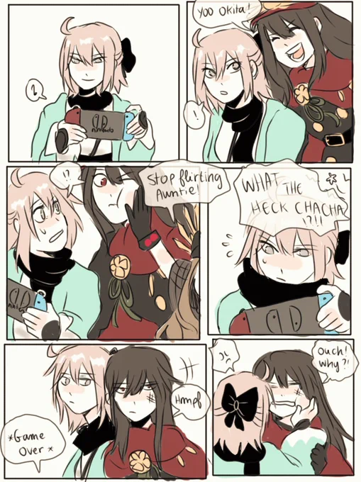 This week is very stressful but I managed to draw these quickly during breaks #FGO 