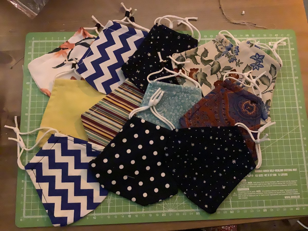 When you have a long weekend on holiday and can’t go outside. I may now be a little obsessed with sewing face masks.