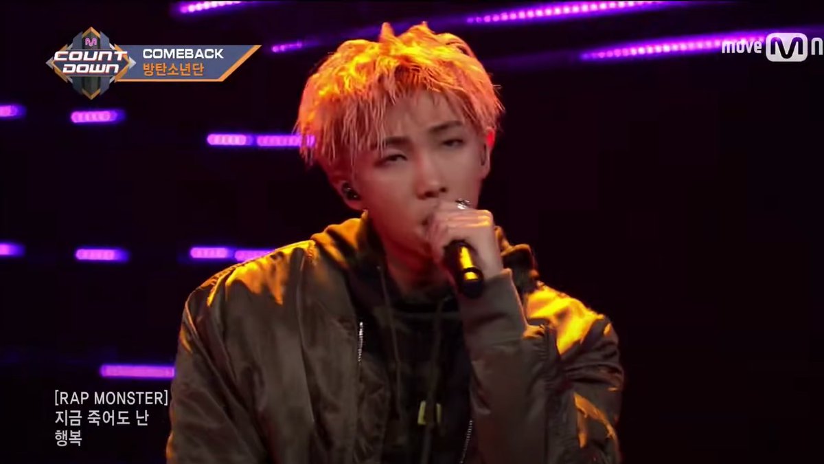 It's like when Joon said 개행복 (gaehaengbok) or "dog happy" in Mic Drop. BH translated it as "damn happy" but included the hangeul for us which they never do! And a lot of K-TV shows when they aired the performances left out the 개 and just had 행복 for the lyrics on the bottom.