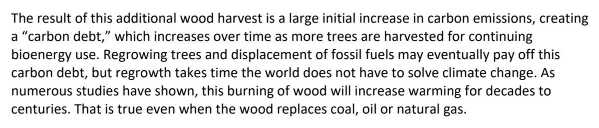 Burning forests -  #Biomass  @WelshGovernment “Overall, for each kilowatt hour of heat or electricity produced, using wood initially is likely to add two to three times as much carbon to the air as using fossil fuels.” 500 scientists  @IPCC_CH  https://www.dropbox.com/s/hdmmcnd0d1d2lq5/Scientist%20Letter%20to%20Biden%2C%20von%20der%20Leyen%2C%20Michel%2C%20Suga%20%26%20Moon%20%20Re.%20Forest%20Biomass%20%28February%2011%2C%202021%29.pdf?dl=0