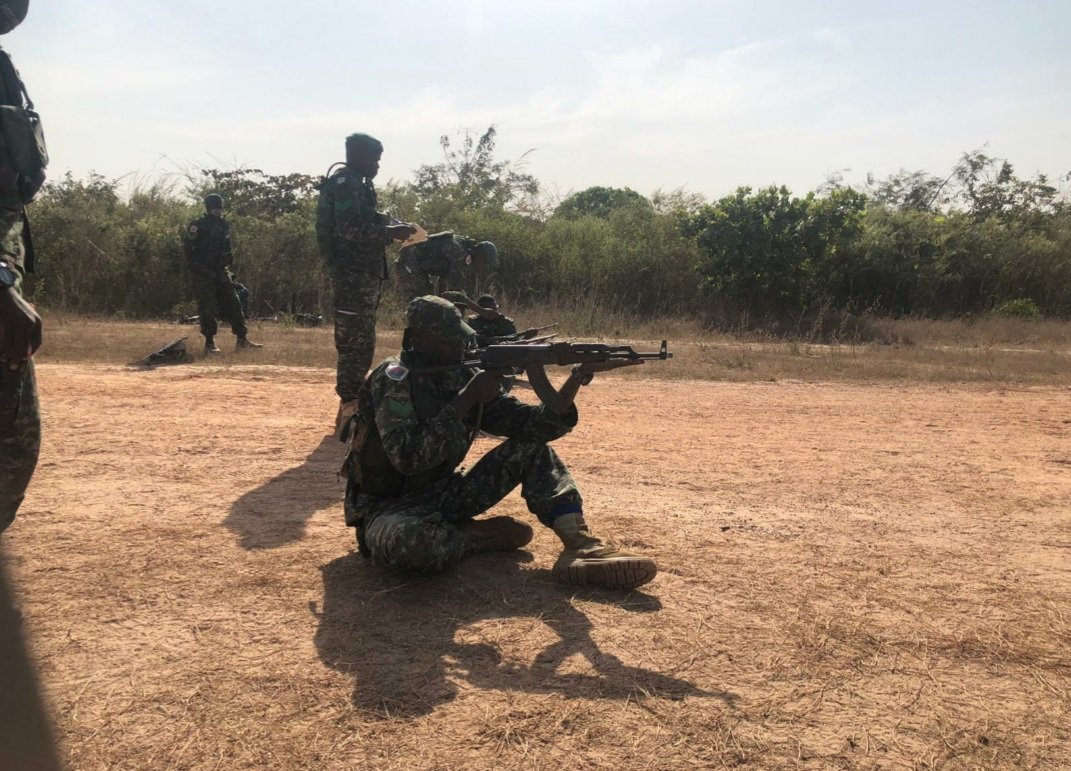 Small Arms School Corps (@sasc_1853) on Twitter photo <a href="/1UKDivision/">1 (UK) Division</a> SASC are currently deployed on a Short Term Training Training to Gambia.
Preparing Host Nation Forces is an essential part of Defence Engagement, and no more so than to these Gambian Forces deploying on UN Operations.
#since1853 <a href="/1UKDivision/">1 (UK) Division</a> SASC are currently deployed on a Short Term Training Training to Gambia.
Preparing Host Nation Forces is an essential part of Defence Engagement, and no more so than to these Gambian Forces deploying on UN Operations.
#since1853