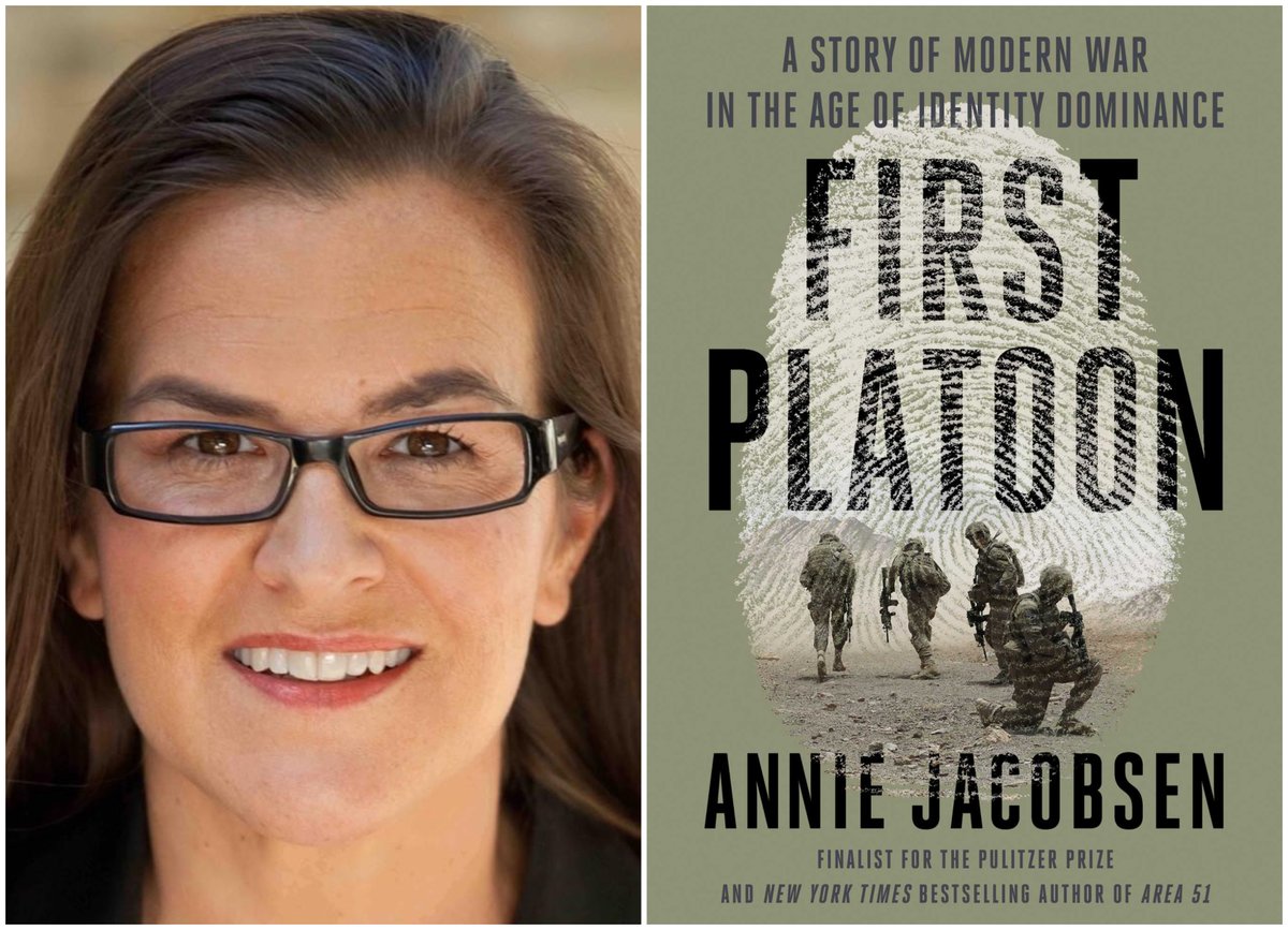 PreviewNow's tweet photo. Q&amp;A: ‘First Platoon’ author on the safety of our biodata in COVID testing #FirstPlatoon @AnnieJacobsen @andrewdansby #Preview https://t.co/WKT7AW0R5X https://t.co/MABWqgc5I6
