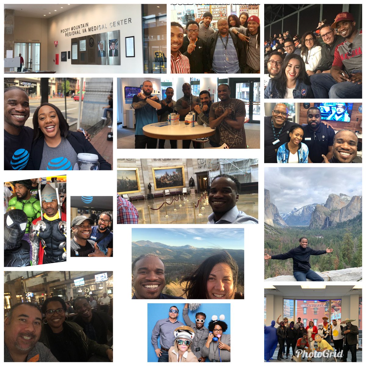 Today marks my 8th year anniversary with AT&amp;T. I am grateful of the relationships built, places I’ve worked/played, and AMAZING people I’ve met during this time. Excited for what’s next!