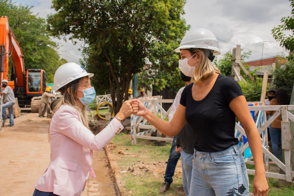 Galmarini y Nardini recorrieron una obra de agua potable que beneficiará a 230.000 vecinos de Malvinas Argentinas